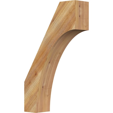 Ekena Millwork 6"W x 20"D x 32"H Westlake Rough Sawn Knee Brace, Western Red Cedar BRC06X20X32WTL00RWR